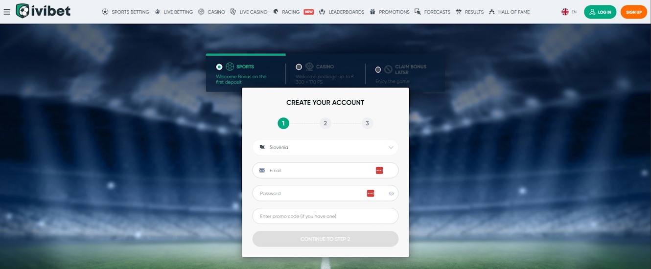 Ivibet registracija