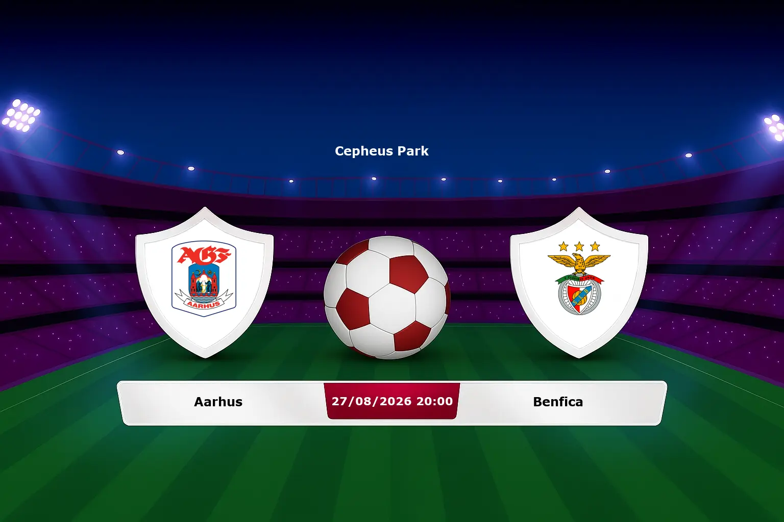 Aarhus vs Benfica 27.08.2026