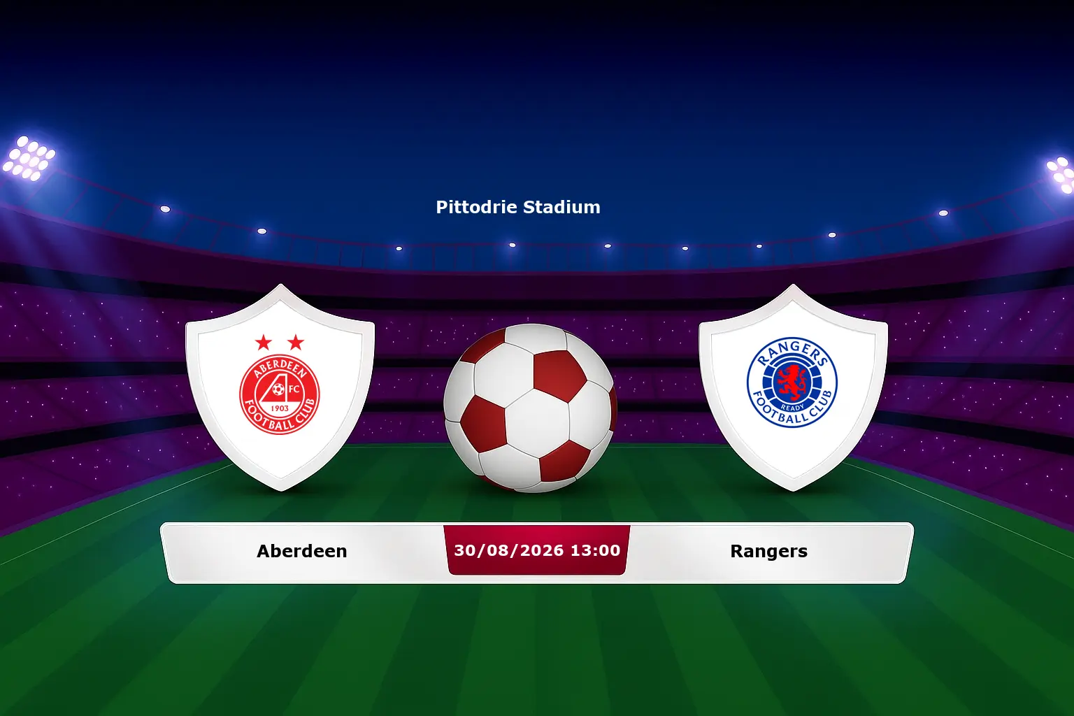 Aberdeen vs Rangers 30.08.2026