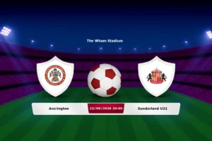 Accrington vs Sunderland U21 22.09.2026