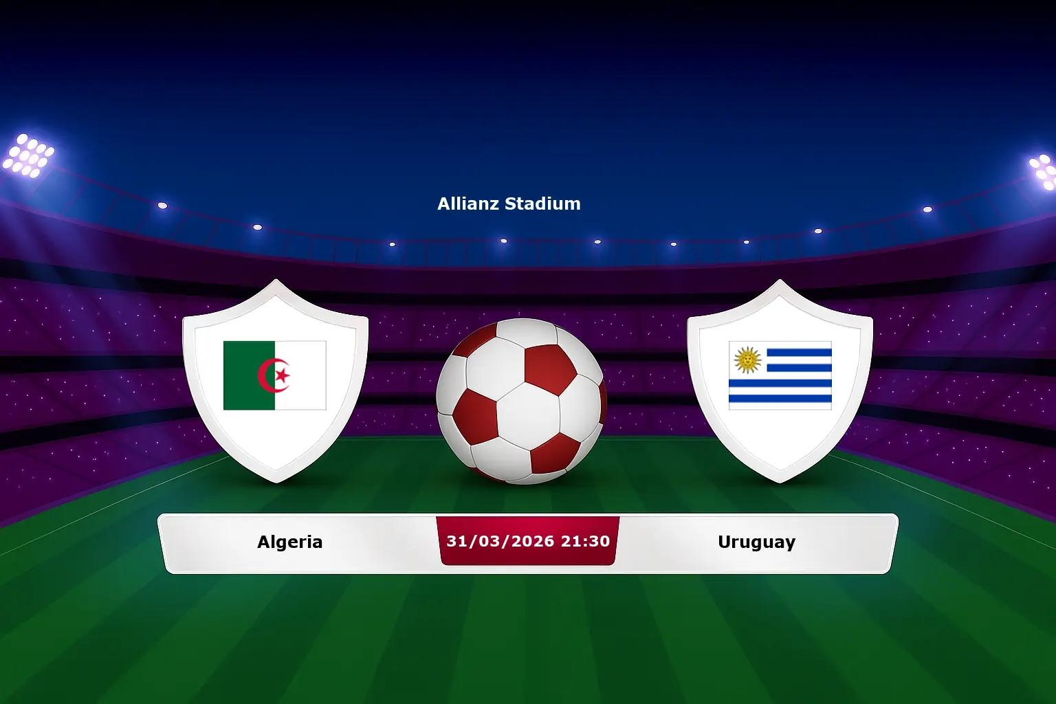Algeria vs Uruguay 31.03.2026