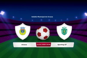 Arouca vs Sporting CP 24.01.2026