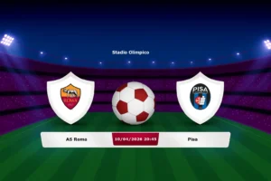 AS Roma vs Pisa 10.04.2026