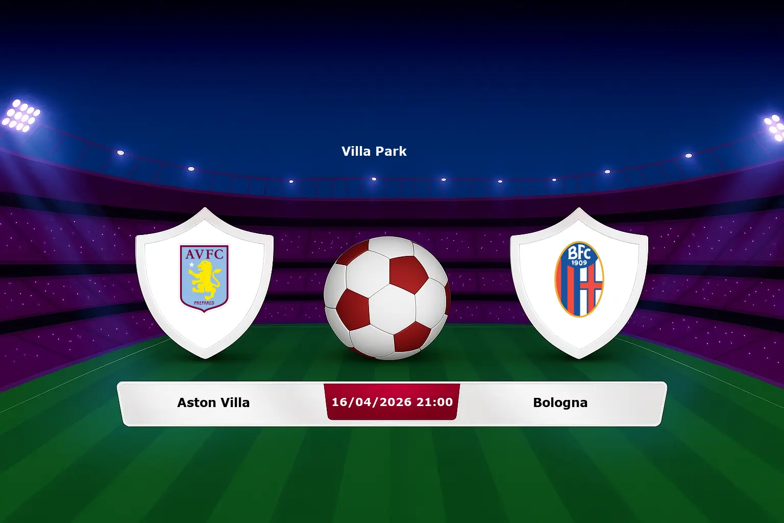Aston Villa vs Bologna 16.04.2026