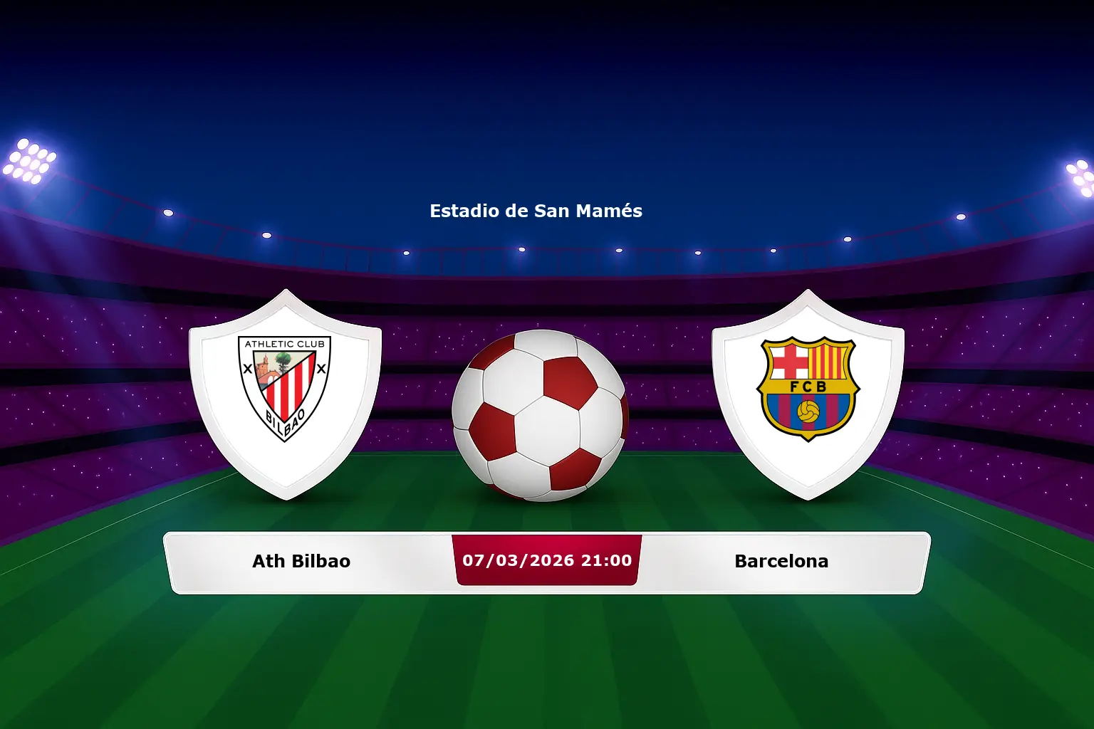 Ath Bilbao vs Barcelona 07.03.2026
