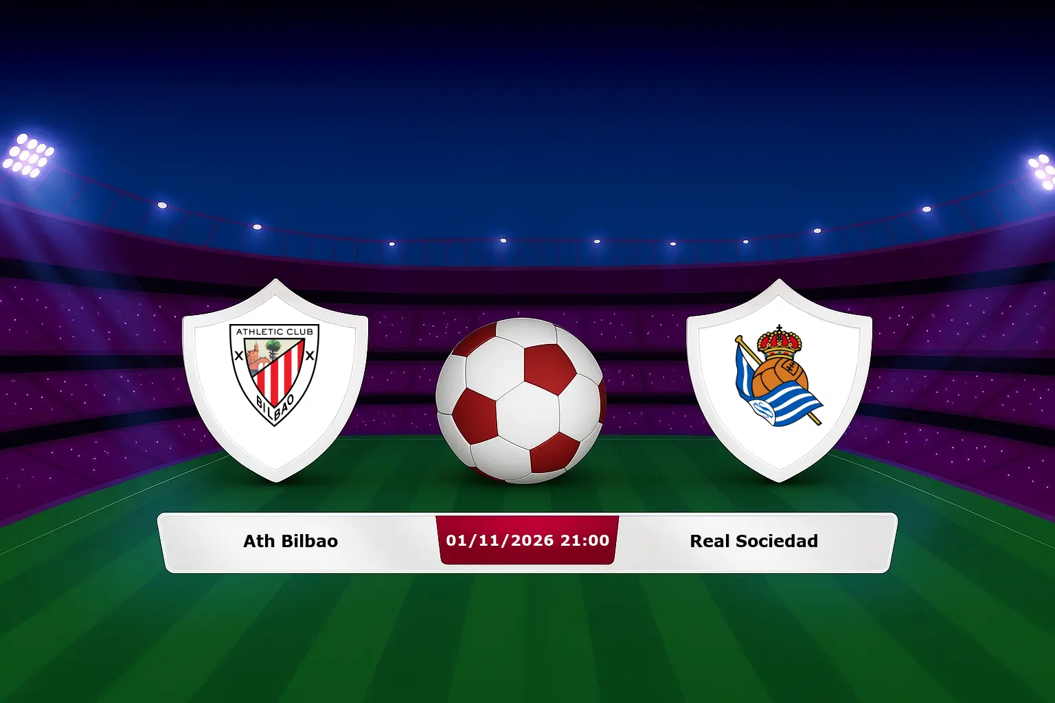 Ath Bilbao vs Real Sociedad 01.11.2026