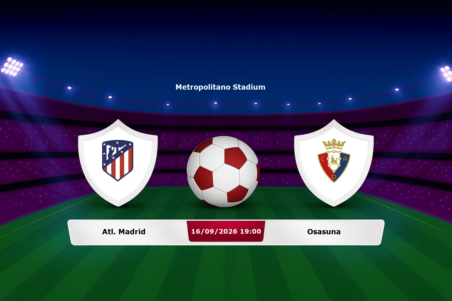 Atl. Madrid vs Osasuna 16.09.2026