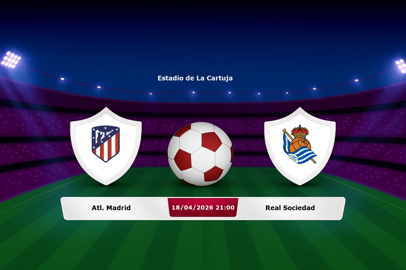 Atl. Madrid vs Real Sociedad 18.04.2026