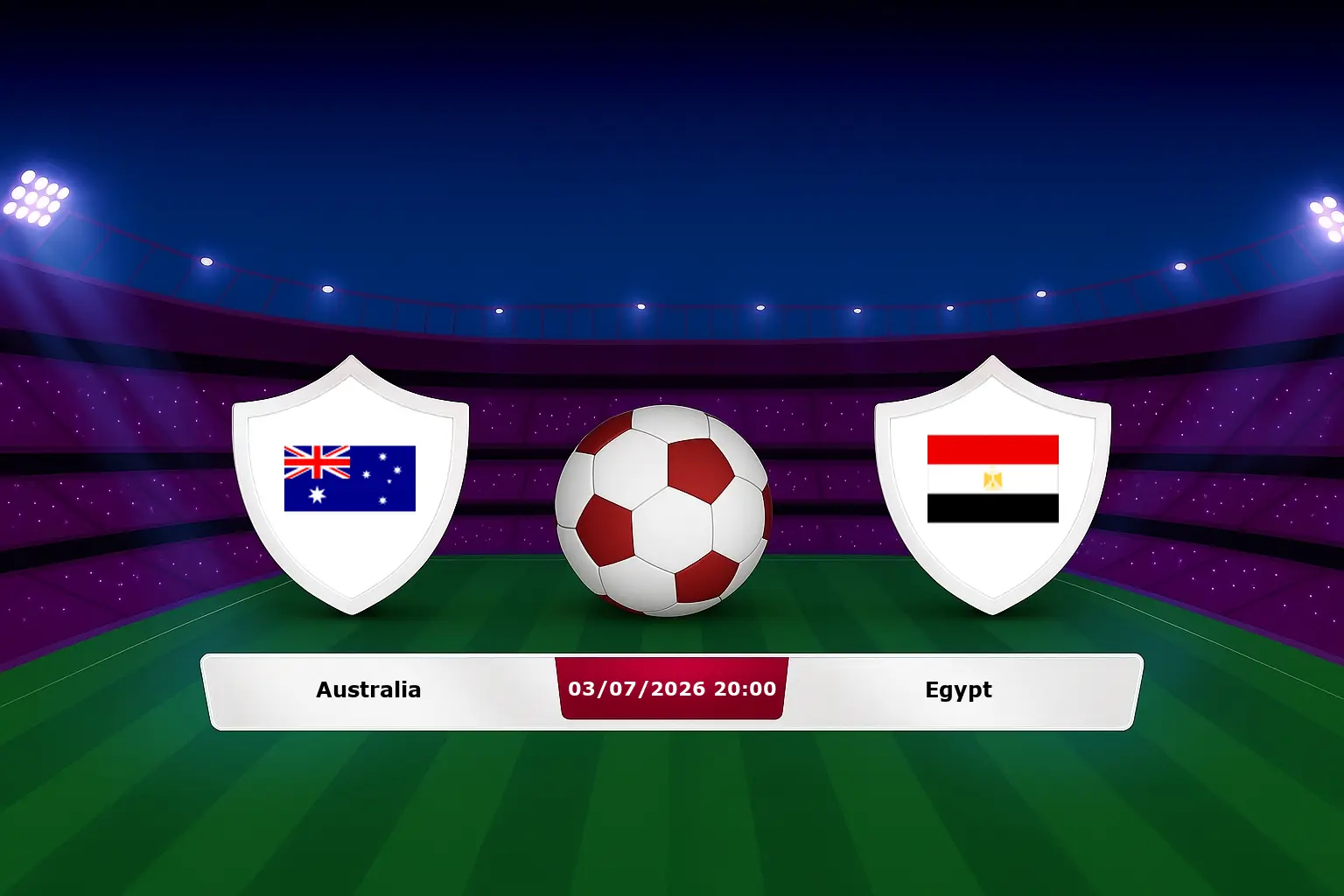 Australia vs Egypt 03.07.2026