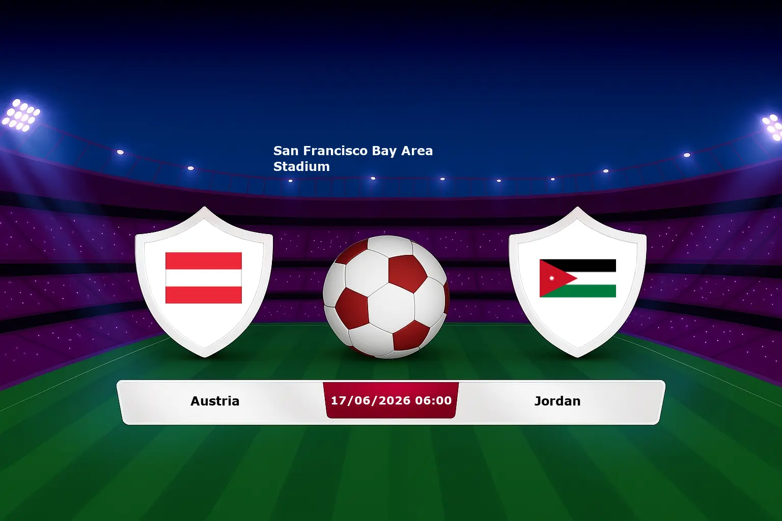 Austria vs Jordan 17.06.2026