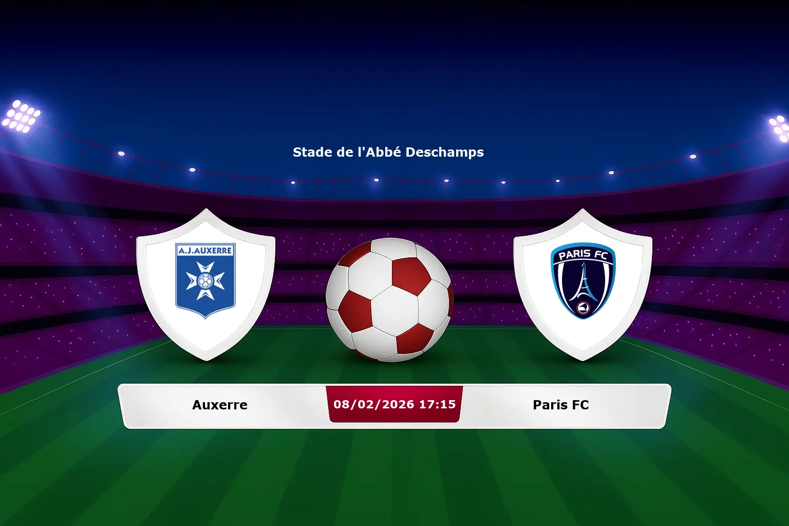 Auxerre vs Paris FC 08.02.2026