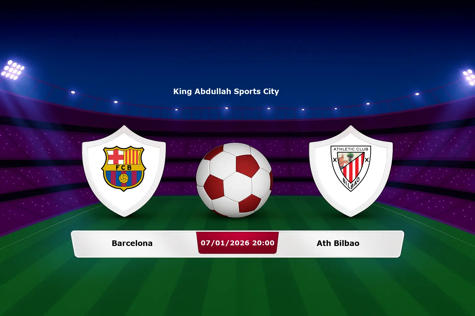 Barcelona vs Ath Bilbao 07.01.2026