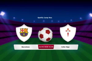 Barcelona vs Celta Vigo 22.04.2026