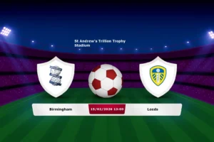 Birmingham vs Leeds 15.02.2026