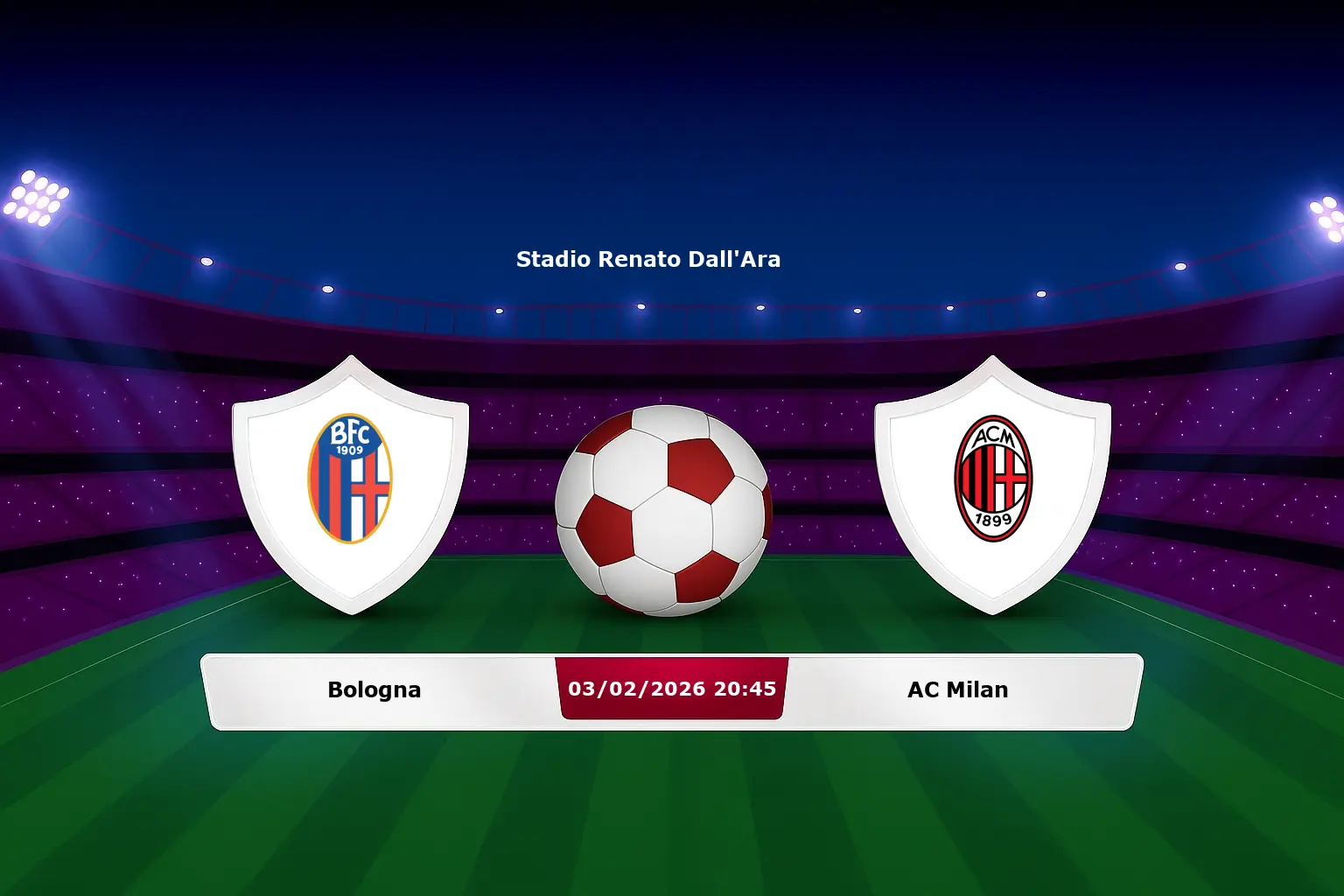 Bologna vs AC Milan 03.02.2026