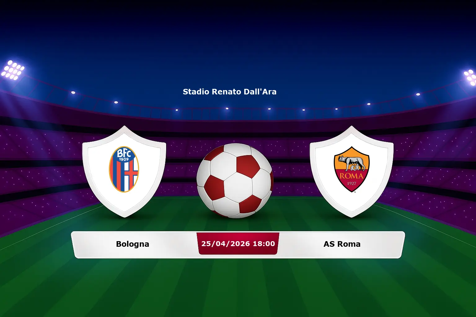 Bologna vs AS Roma 25.04.2026