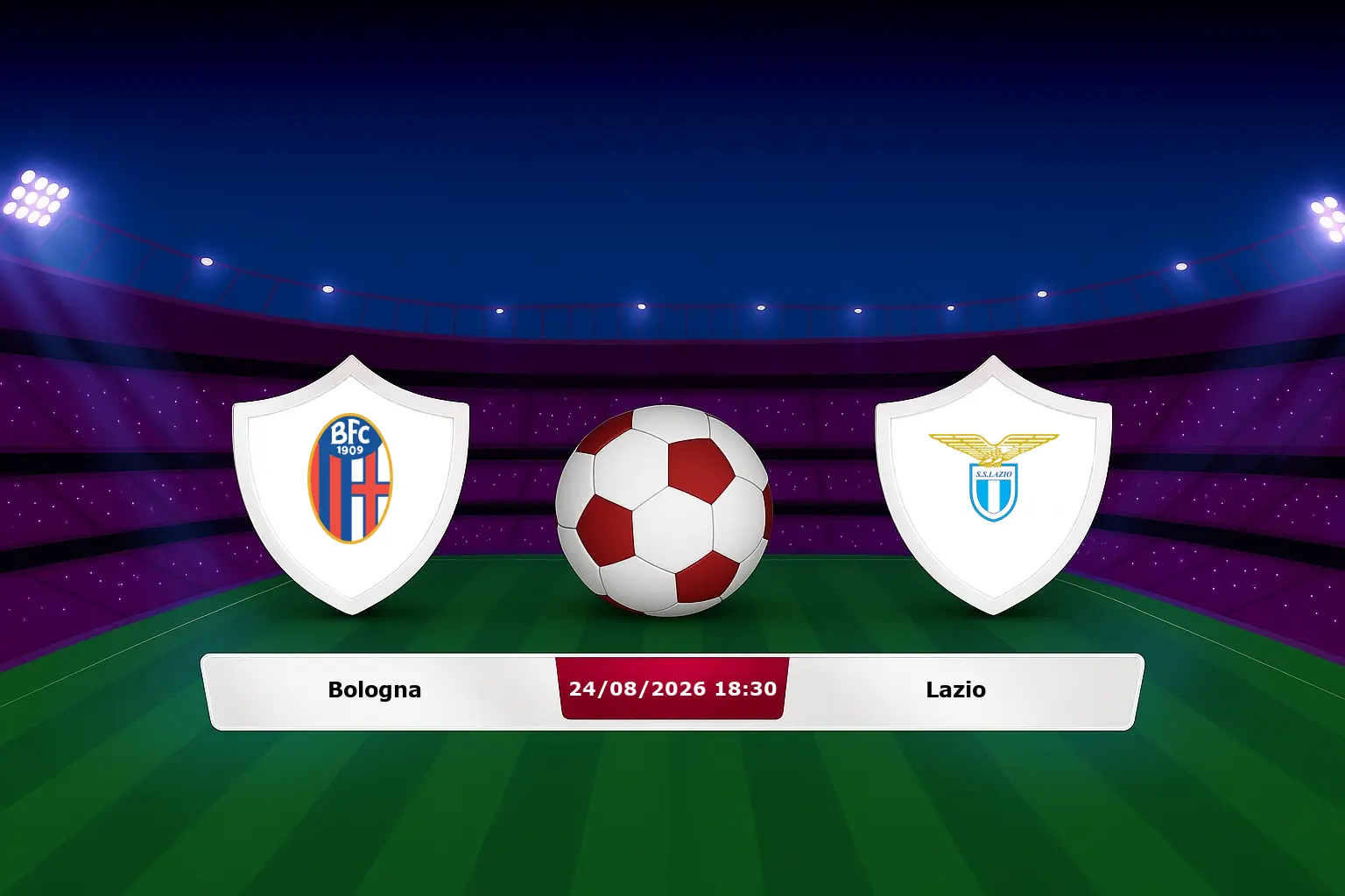 Bologna vs Lazio 24.08.2026