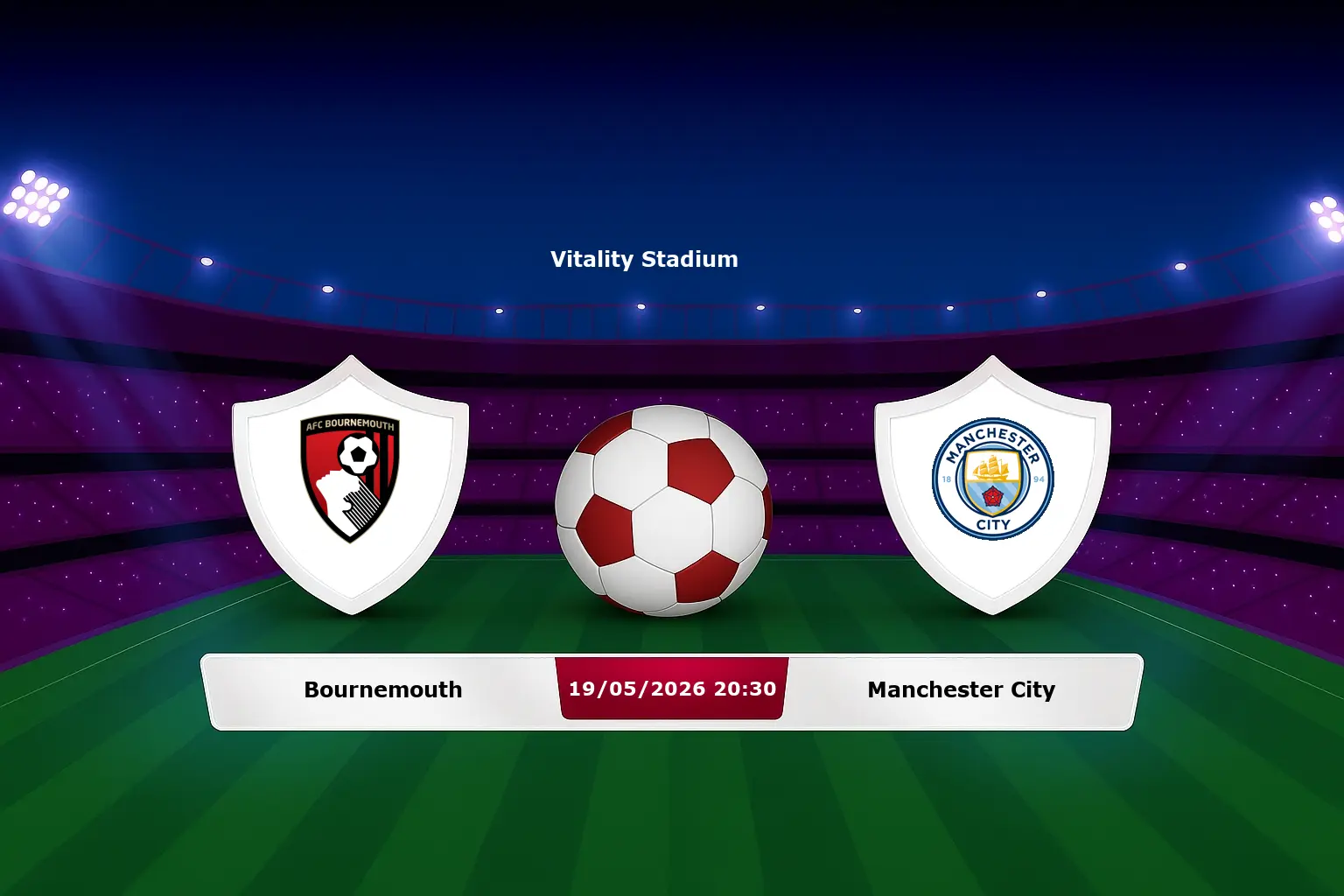 Bournemouth vs Manchester City 19.05.2026