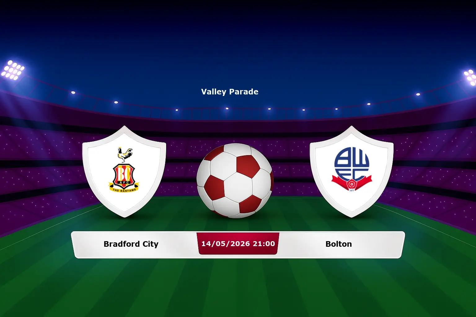 Bradford City vs Bolton 14.05.2026