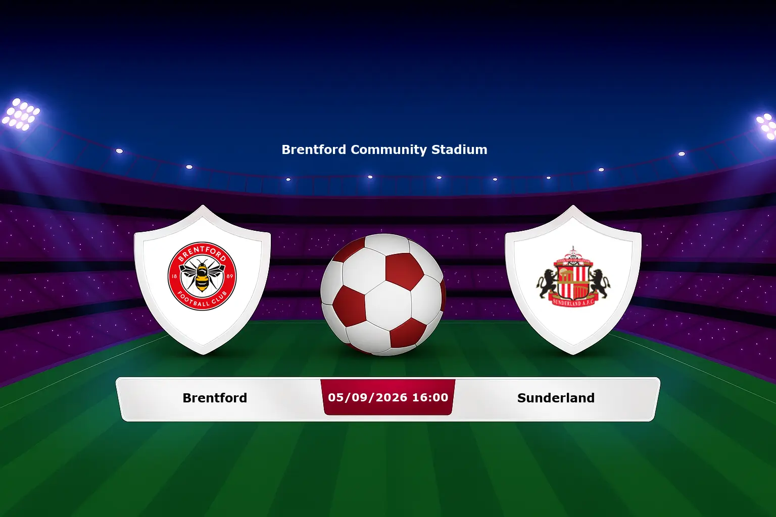 Brentford vs Sunderland 05.09.2026