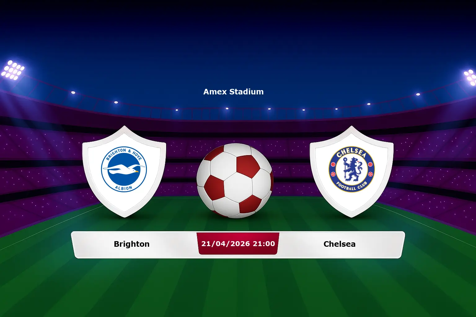 Brighton vs Chelsea 21.04.2026