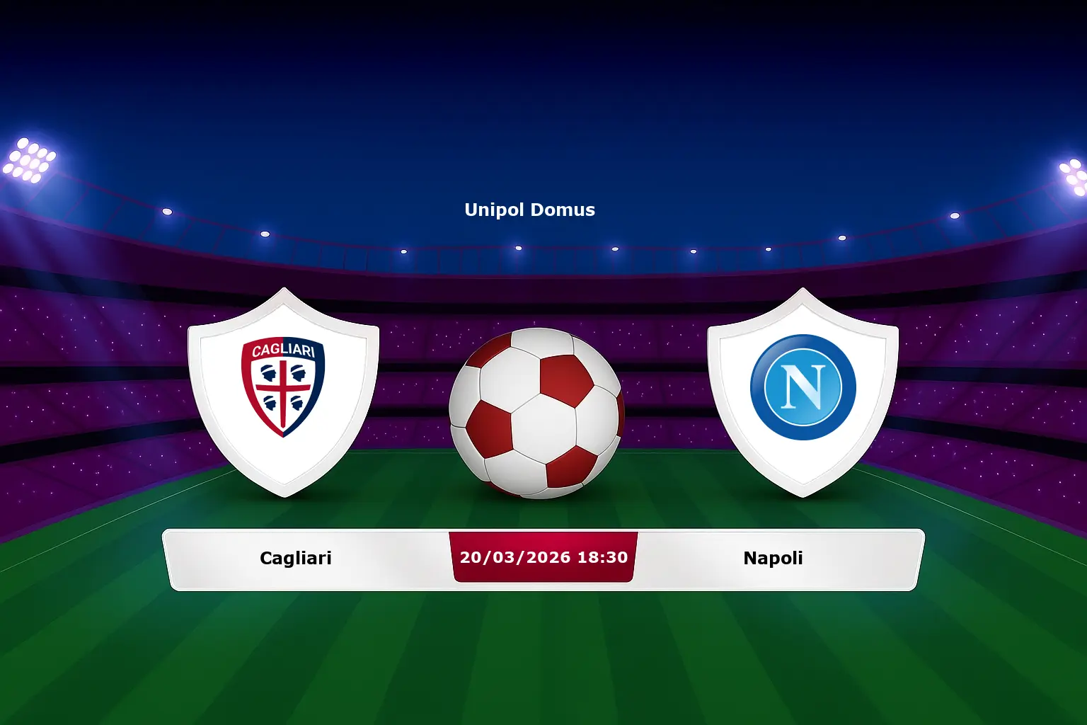 Cagliari vs Napoli 20.03.2026