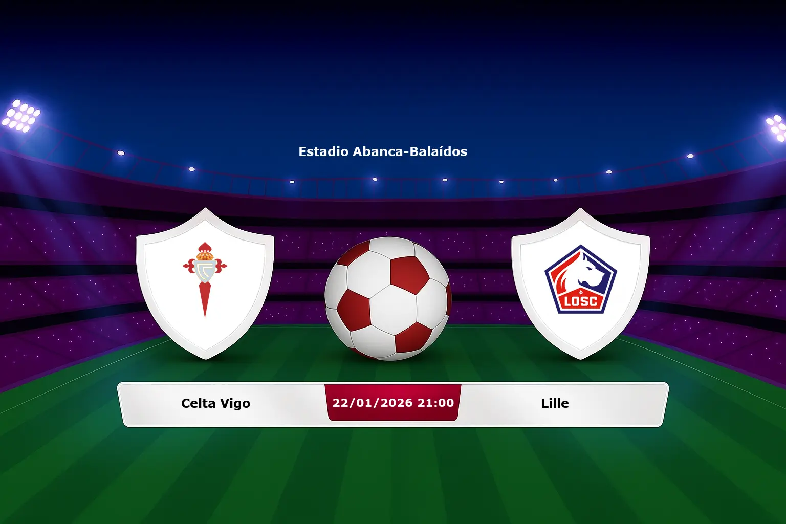 Celta Vigo vs Lille 22.01.2026