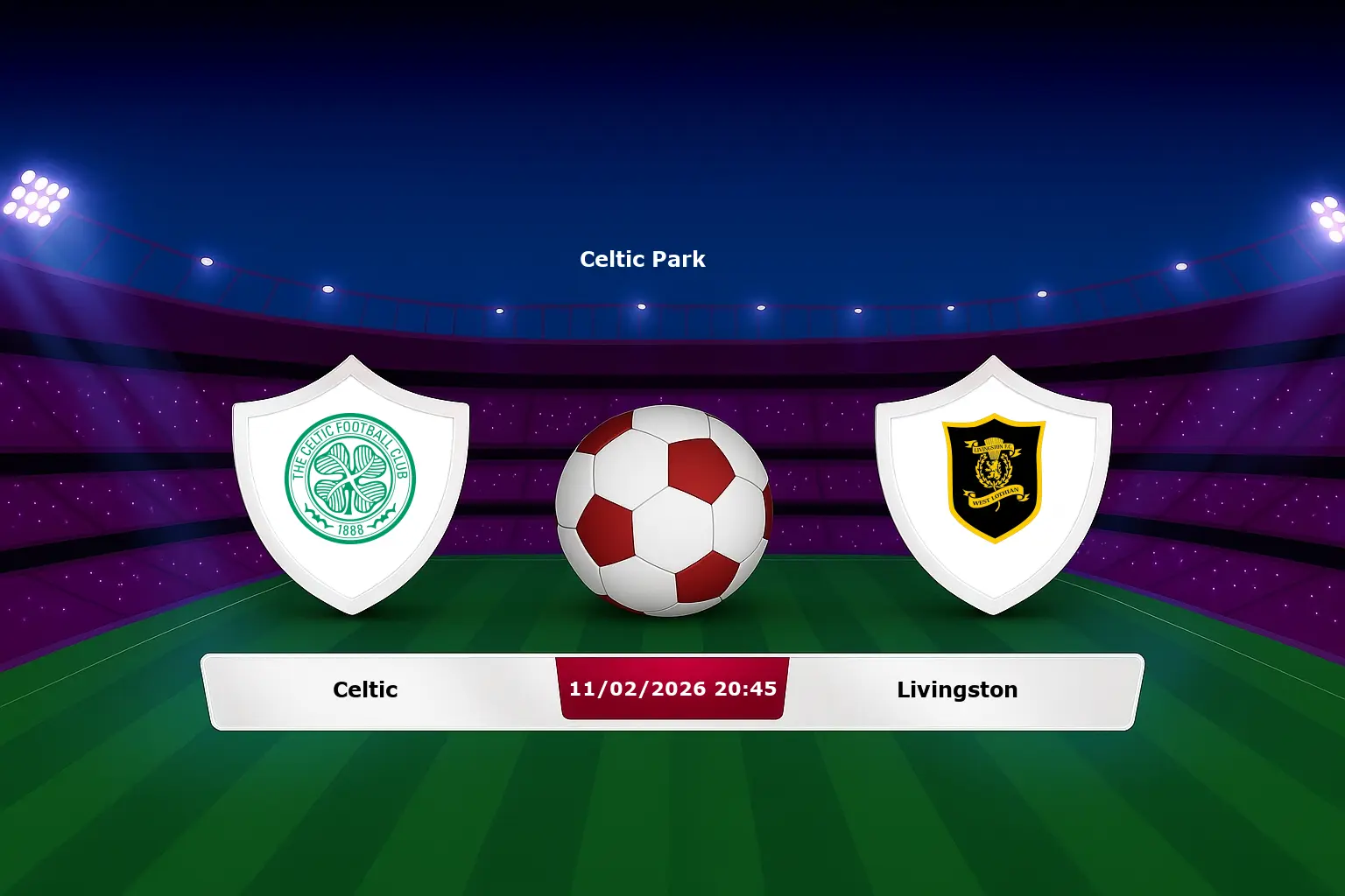 Celtic vs Livingston 11.02.2026