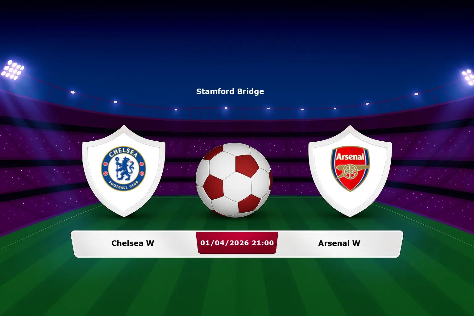 Chelsea W vs Arsenal W 01.04.2026