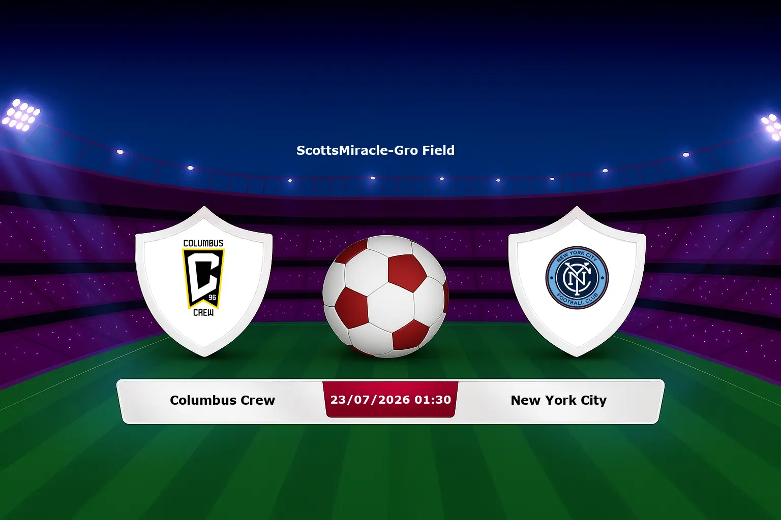 Columbus Crew vs New York City 23.07.2026