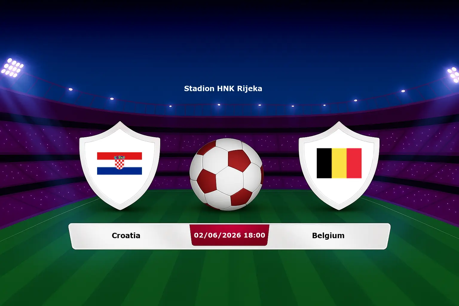 Croatia vs Belgium 02.06.2026