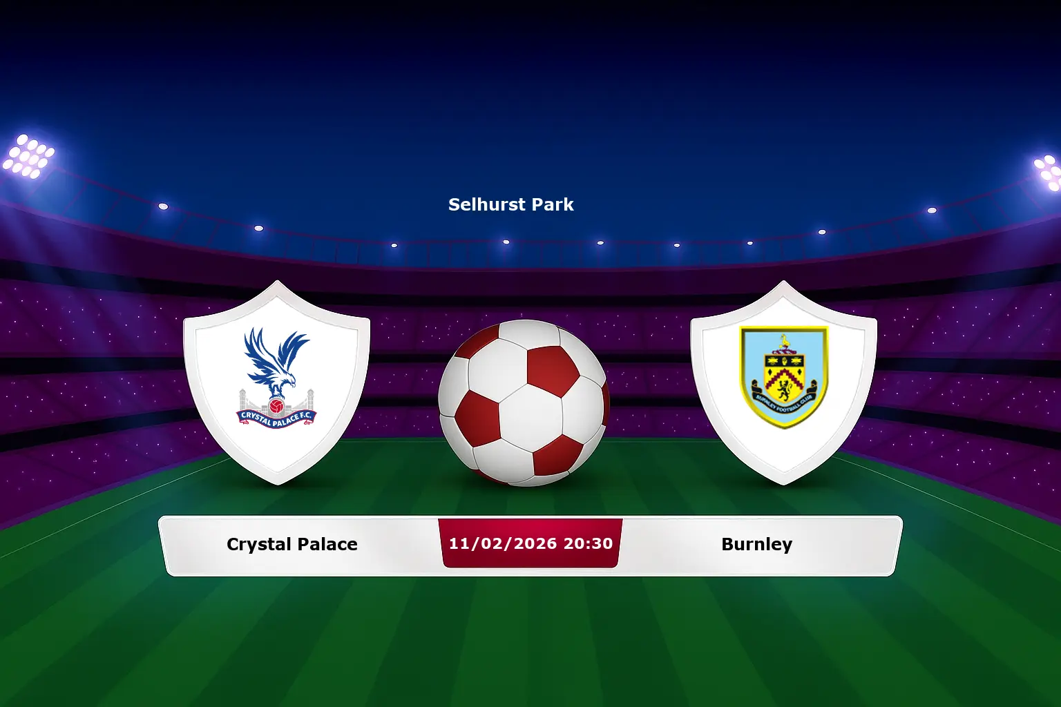 Crystal Palace vs Burnley 11.02.2026