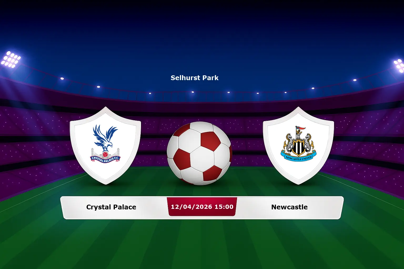 Crystal Palace vs Newcastle 12.04.2026