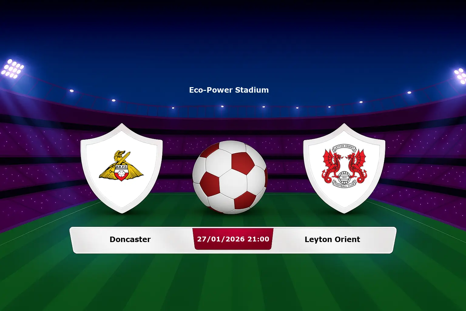 Doncaster vs Leyton Orient 27.01.2026