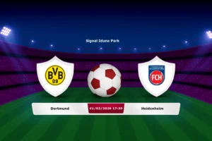 Dortmund vs Heidenheim 01.02.2026