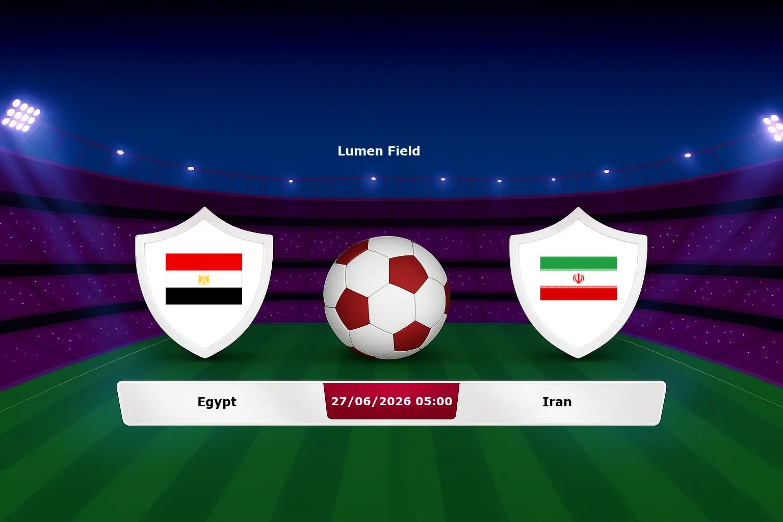 Egypt vs Iran 27.06.2026