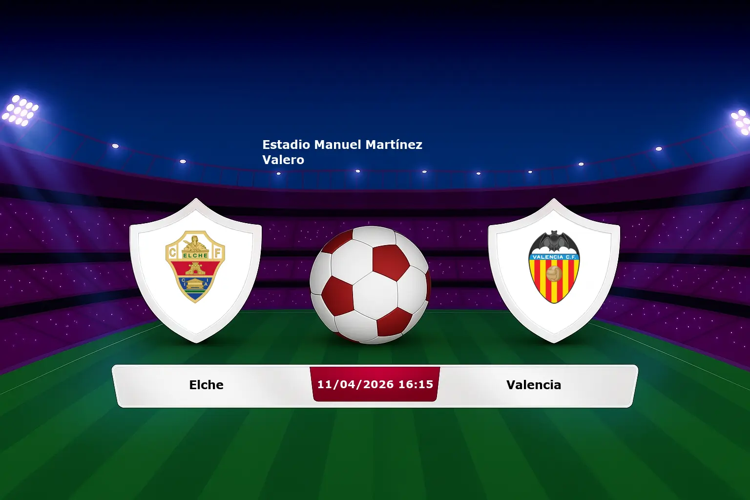 Elche vs Valencia 11.04.2026