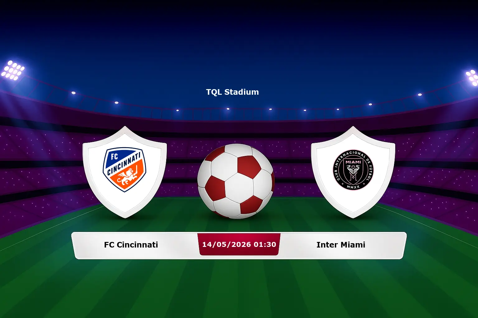 FC Cincinnati vs Inter Miami 14.05.2026