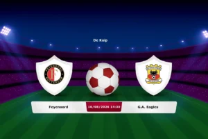 Feyenoord vs G.A. Eagles 16.08.2026