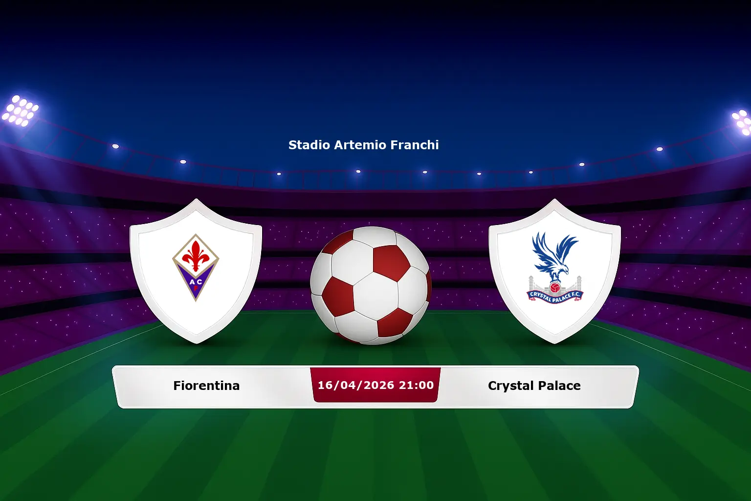 Fiorentina vs Crystal Palace 16.04.2026