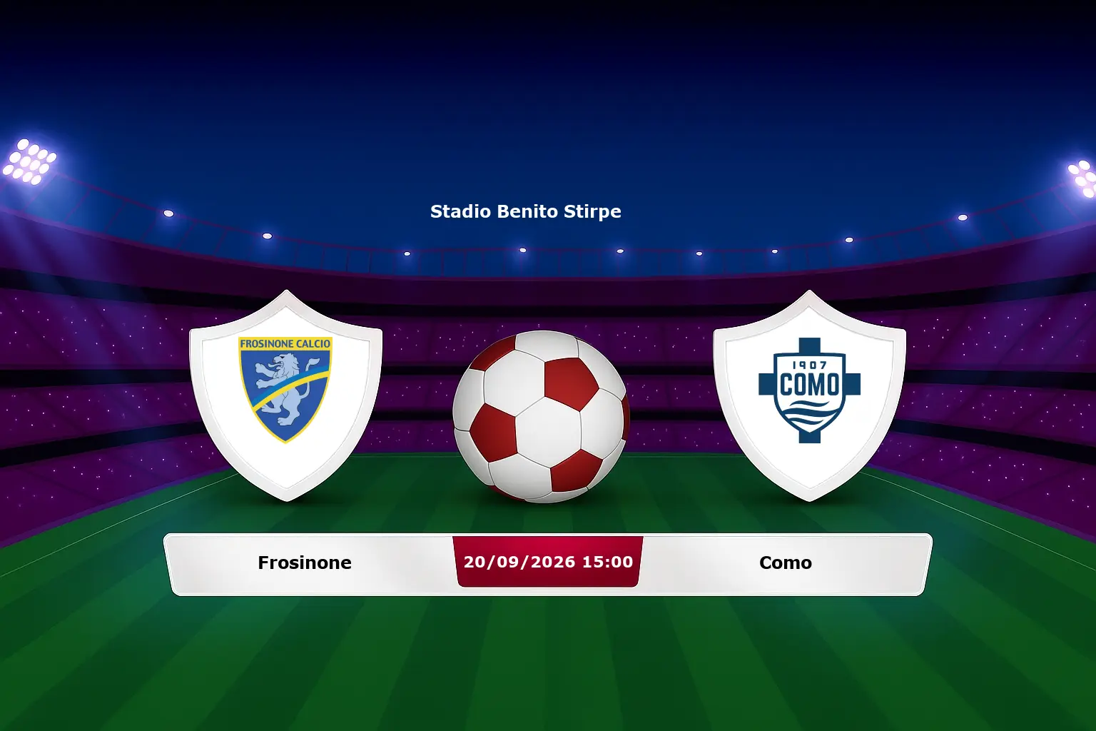 Frosinone vs Como 20.09.2026