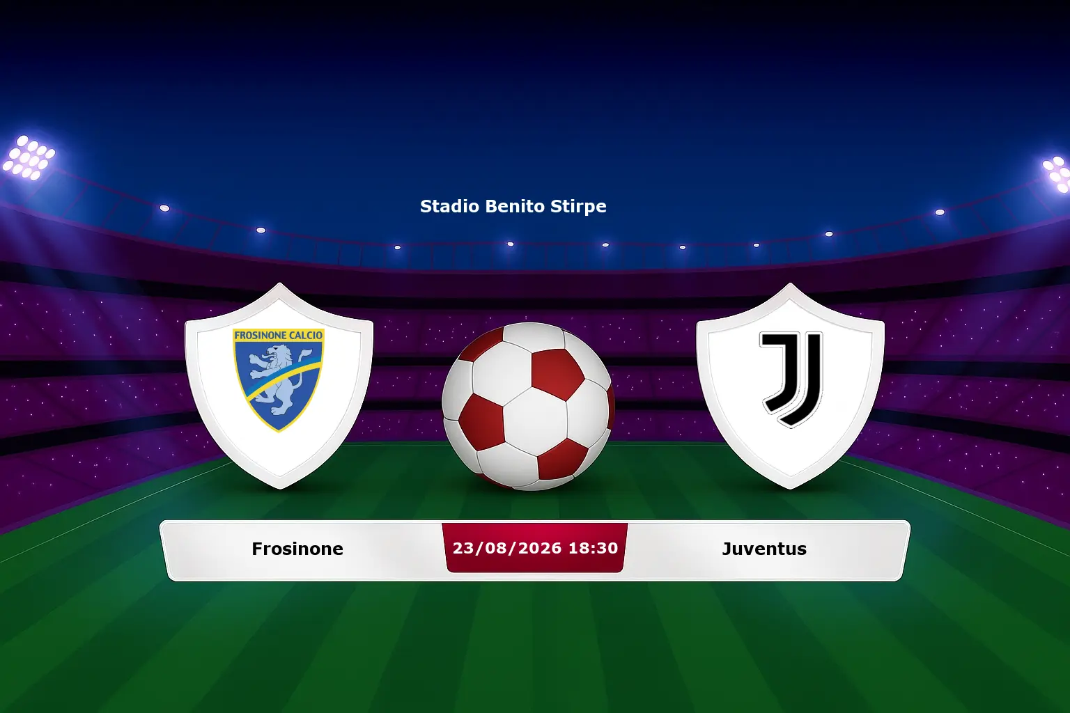 Frosinone vs Juventus 23.08.2026