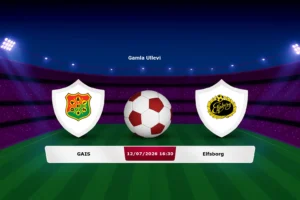 GAIS vs Elfsborg 12.07.2026