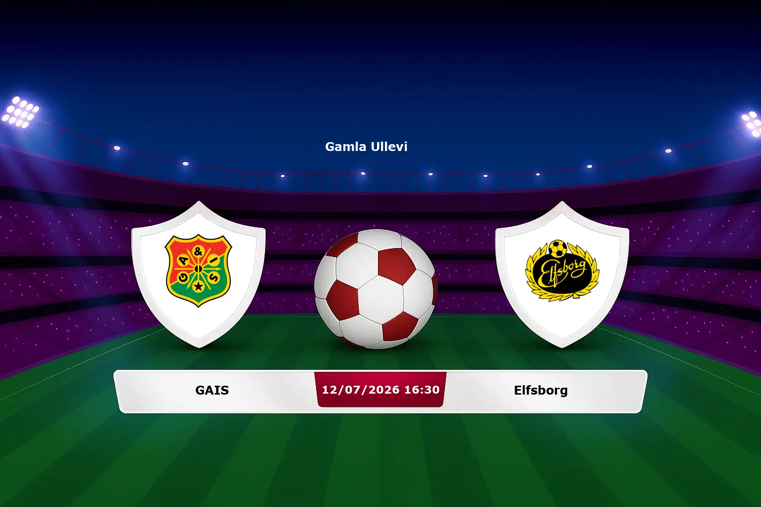 GAIS vs Elfsborg 12.07.2026