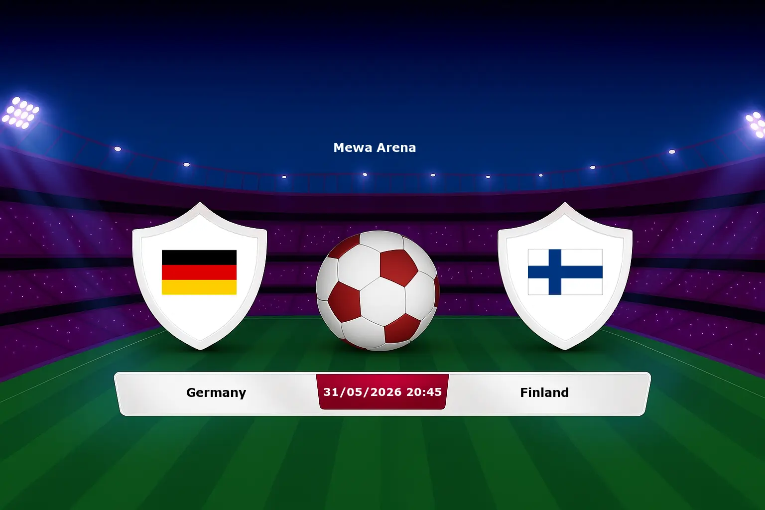 Germany vs Finland 31.05.2026