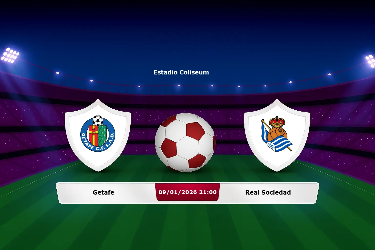 Getafe vs Real Sociedad 09.01.2026