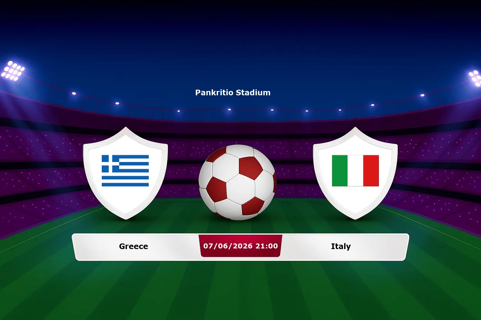 Greece vs Italy 07.06.2026