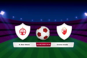 H. Beer Sheva vs Crvena zvezda 04.08.2026