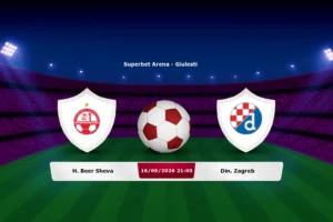 H. Beer Sheva vs Din. Zagreb 16.09.2026