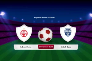 H. Beer Sheva vs Sabah Baku 19.08.2026